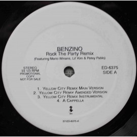 Benzino ‎– Rock The Party (Remix) (12" / Vinyl)