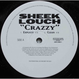 Sheek Louch ‎– Crazzy  (12" / Vinyl)