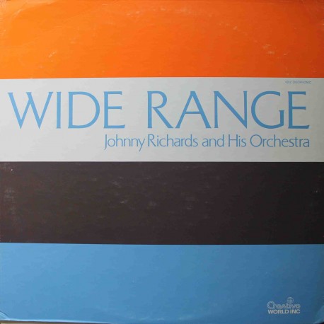 Johnny Richards And His Orchestra ‎– Wide Range (LP / Vinyl)