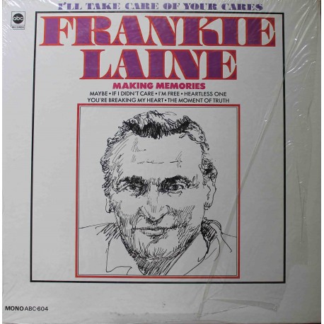 Frankie Laine ‎– I'll Take Care Of Your Cares (LP / Vinyl)