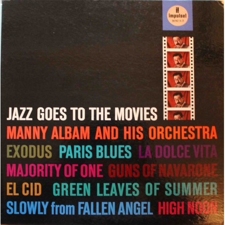 Manny Albam And His Orchestra ‎– Jazz Goes To The Movies (LP / Vinyl)