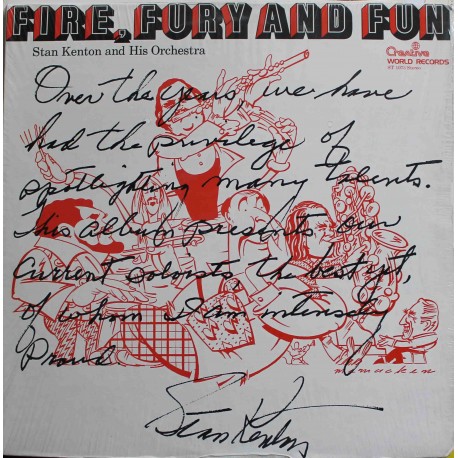 Stan Kenton And His Orchestra ‎– Fire, Fury And Fun (LP / Vinyl)