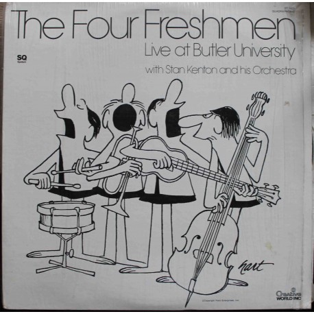 The Four Freshmen With Stan Kenton And His Orchestra ‎– Live At Butler University (2LP / Vinyl)