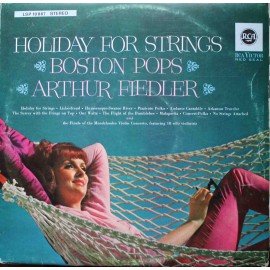 Boston Pops, Arthur Fiedler ‎– Holiday For Strings (LP / Vinyl)