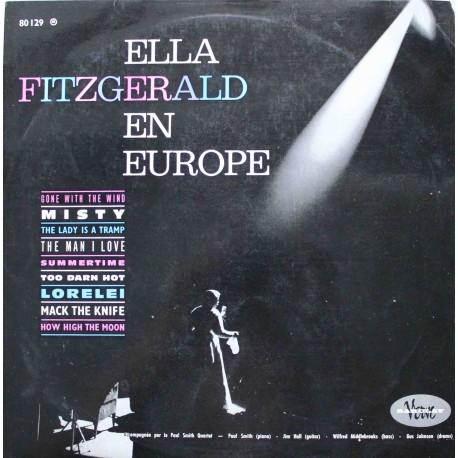 Ella Fitzgerald ‎– En Europe (LP / Vinyl)
