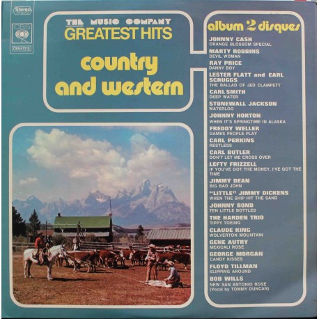 VA ‎– The Music Company Greatest Hits Country And Western (2LP / Vinyl)