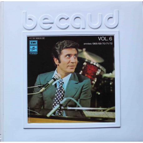 Gilbert Bécaud ‎– Vol.6 Années 1968/69/70/71/72 (3LP/ Vinyl)