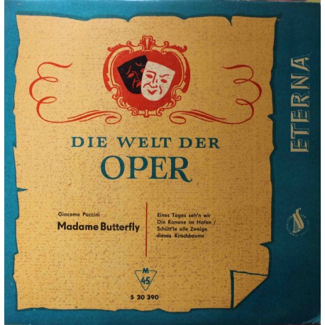 Giacomo Puccini ‎– Madame Butterfly (7" / Vinyl)