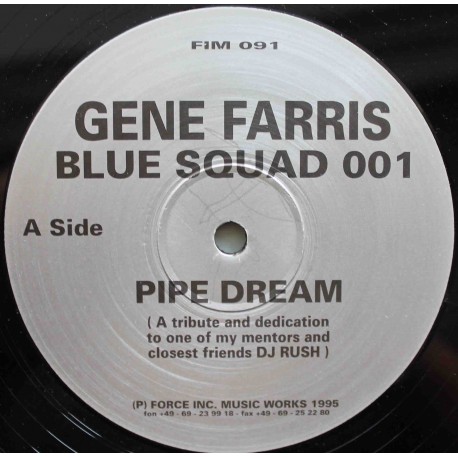  Gene Farris ‎– Blue Squad 001 