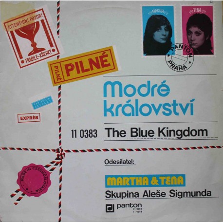 Martha A Tena, Skupina Aleše Sigmunda ‎– Modré Království (The Blue Kingdom) (LP / Vinyl)