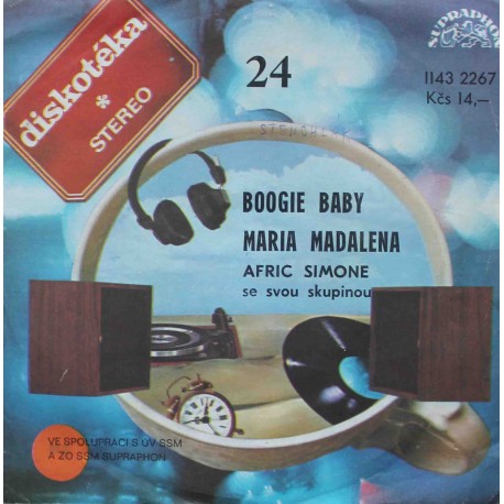 Afric Simone ‎– Boogie Baby / Maria Magdalena (7" / Vinyl)