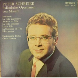 Peter Schreier, W.A. Mozart - Italienische Opernarien von Mozart  (LP/ Vinyl)